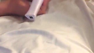 4K Solo Close up Masturbating with a Wand and Cumming Multiple Times - Richelle Rose