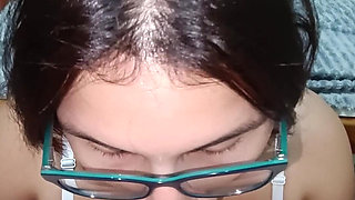 Milking Semen in My Mouth