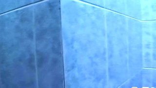 Cutie babe takes dick in shower