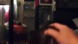 Best friends girlfriend sucks cock