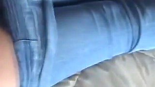 Latina Stepmom Shows off in Front of Stepson to Get Him to Masturbate and Cum on Her Big Ass