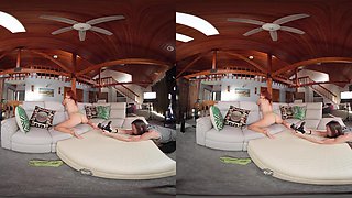 Ass Worship With Redhead British Milf- Bts Vr Voyeur View