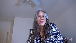 Your Step-Auntie Grace Wakes You for Morning POV Sex