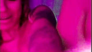 Big boob brunette masturbates on webcam