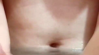 POV - Really hot underwater cumshot