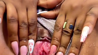 Slutty Student on Teacher's Table