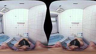 Delightful teen babe VR breathtaking sex clip