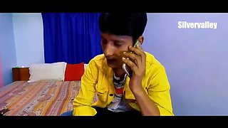 Hot Indian Teen's First Threesome - Asian MILF & Young Guy Creampie Her!