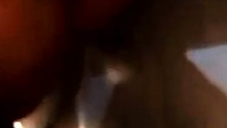 Hairy Girl Fucks Her Monster Dildo