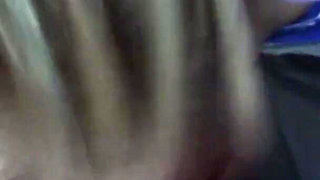 Wife sucking a room full of dicks at theater