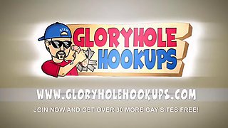 Sucking Chocolate Cock At The Gloryhole
