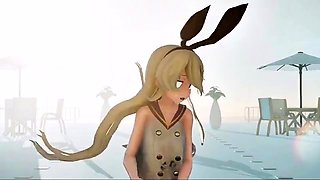 Awesome hentai anal sex with stunning excited nurse