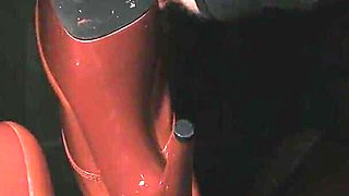 Shiny Red High Heeled Boot Submission (crawl Across My Desk and Lick My Boots)