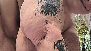 Granny's Younger Man Woods Sneaky Fucking From Behind Like No on One Else Can Especially Small Dick Grandpee