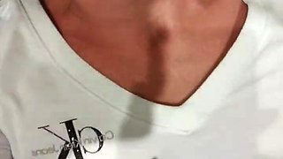 MILF Squirt with Roped Boobs