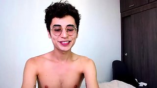 Tiny small tits shemale gets stuffed