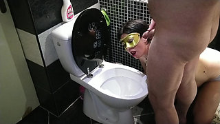 Slave Slut Mouth Served as a Toilet