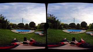 Watching Your Hot Neighbour At The Pool - AlecHardy