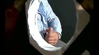 Businessmen On Restroom