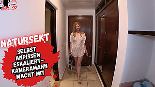 Self-escalates! Cameraman Joins in! and Then You Jerk off in My Face!