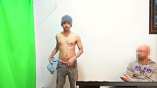 Gay neighbor enjoys big cock cumshot with lovely traveler