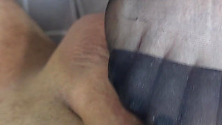 This Cutie Loves Oiled Cock During Footjob and Handjob