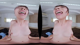 Asian hot babe amazing VR porn