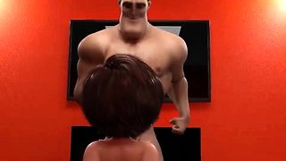 Horny 3D punk rock stud getting fucked hard anally