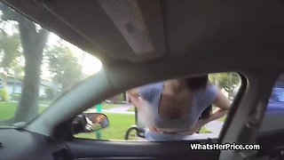 From bus stop to paid poolside quickie