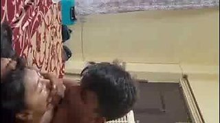 Indian Paramour Smooching and Standing Screwing