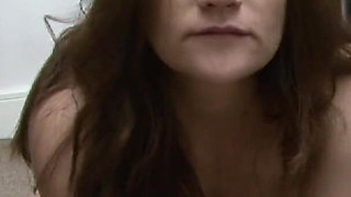 Brunette chick Madlin Moon fucks hard with Ricky Stone