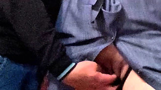 Stranger Fingered Horny Milf Hard Before Work in The Subway