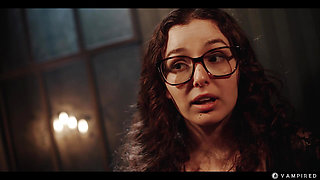 Japanese Asian Vampire Sex - Big Tits Babe Rikako Preyed by Nerdy Leana and Turned into Lesbian Demon