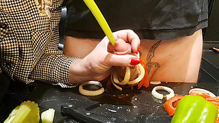 CBT. Extreme Dick and Urethral Torment in the Kitchen! Cooking Cock 2. Episode 23. Full.