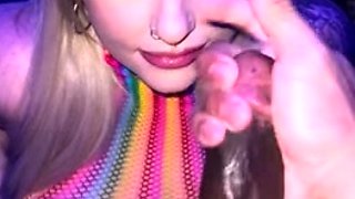 Sexy Slut Gives A Big Cock A Blowjob In The Car
