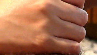 Cute Chinese Girlfriend POV Blowjob Watching TV, Soft Moaning, Cum in Mouth Cumshot