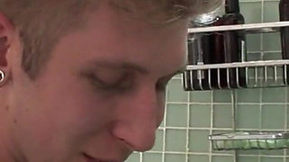 Three-way sex in the shower