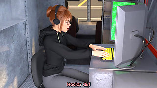 Part 1 - Sexy Hacker Girl and Sexy Maid by Loveskysan69