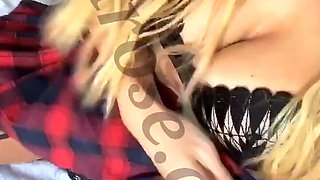 This Naughty Little College Girl Will Do Anything to Pass the Class!