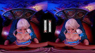 Perverted babe VR exciting sex scene