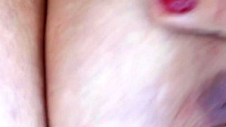 Snuggled, Then Squashed Between Stepmommy's Cleavage