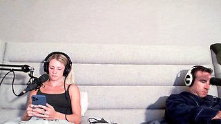 slut his tall blonde fetish flashing ass on live webcam