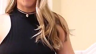Kimber Lee Hot Femdom JOI in Tight Black Dress