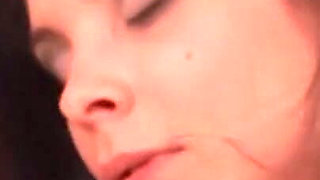 Sexy young threesome sex party