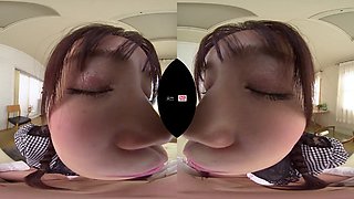 Asian gorgeous vixen VR hardcore porn