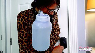 Endearing bedmate at sucking dick scene