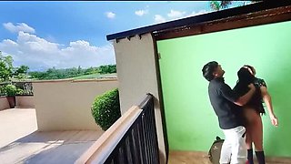 Desi Indian School Girl Fucked Hard on Terrace - Hot 18yo in Uniform