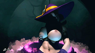 Bellas Halloween Strip - 3D VR Hentai Animation by VirtualHeaven