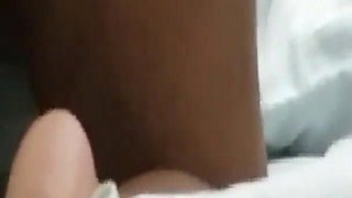 Cuckold Husband Films His Wife Fucking with Her Black Friend at Missionary Position