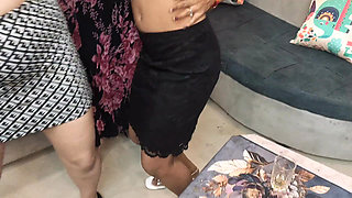 Indian Desi Threesom Lesbian Hardcore sex fingring Licking and Sucking  Videos